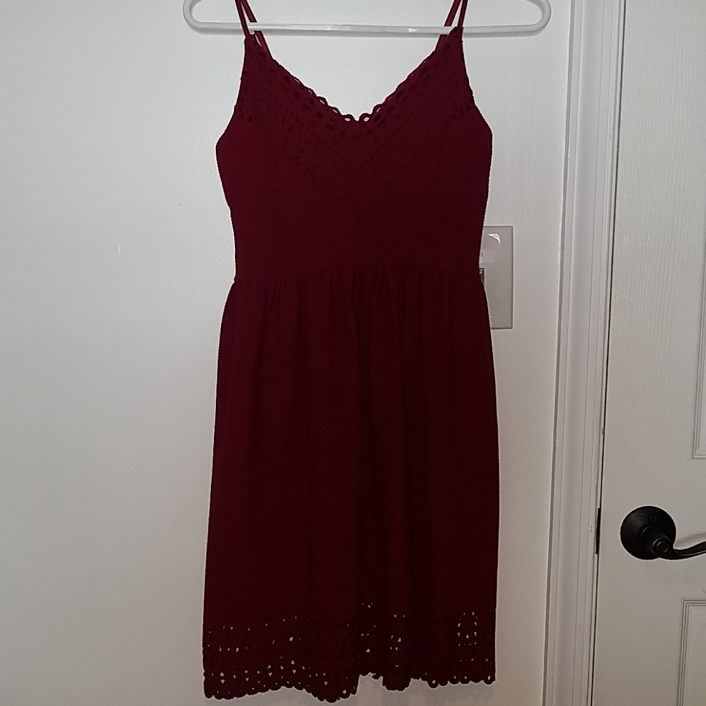 Red dress